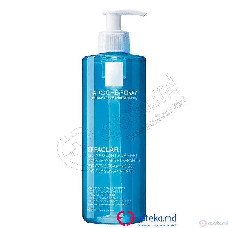 Effaclar gel spumant purifiant 400ml