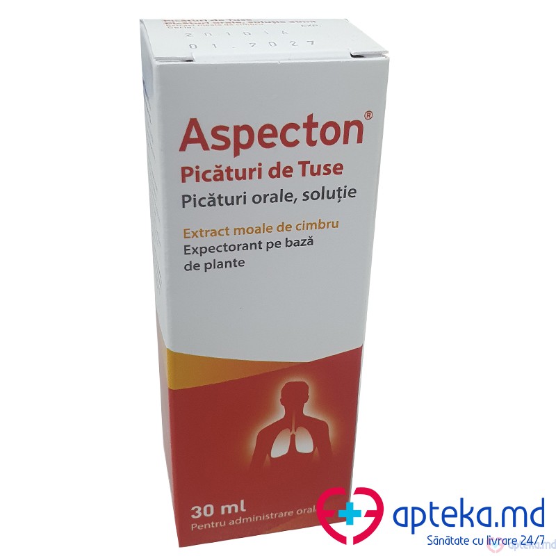 Aspecton Picaturi de Tuse 4,23 g/10 ml 30 ml N1