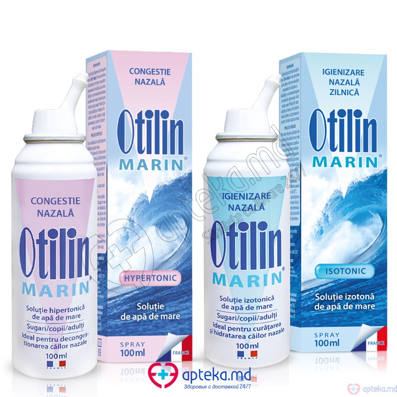 Otilin Marin Hypertonic + Isotonic spray nazal 100ml