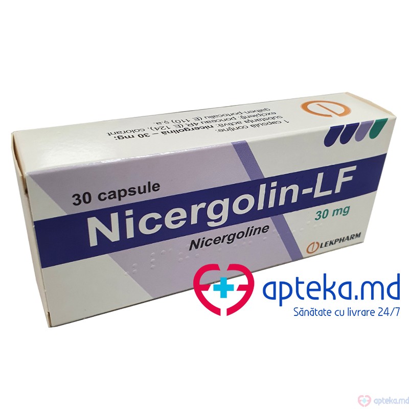 Nicergolin-LF caps. 30 mg N10x3