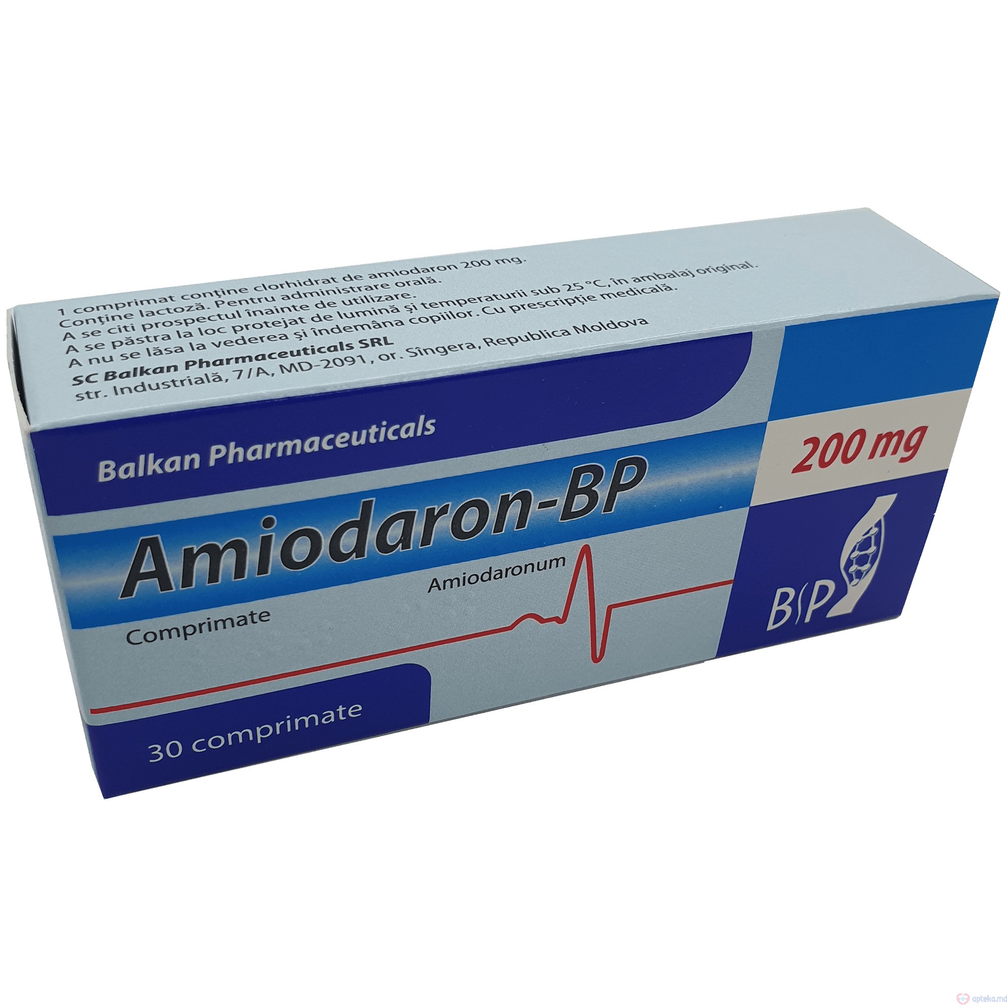 Amiodarona comprimate 200 mg N10x3