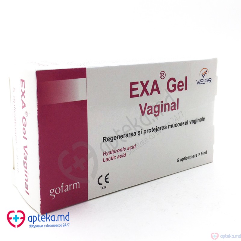 EXA Gel Vaginal 5 apl. x5 ml N1