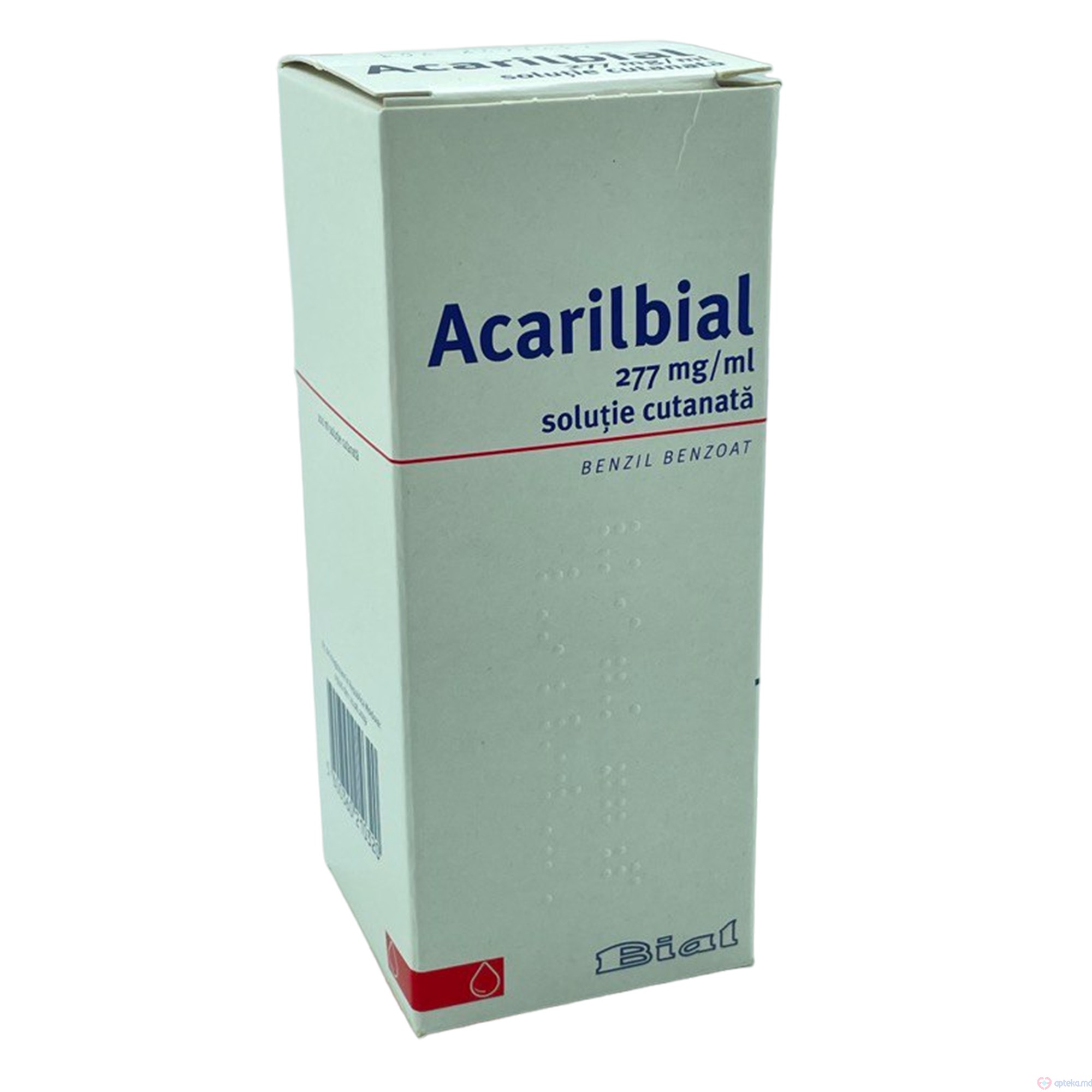 Acarilbial sol. cutan. 277 mg/ml 200 ml N1