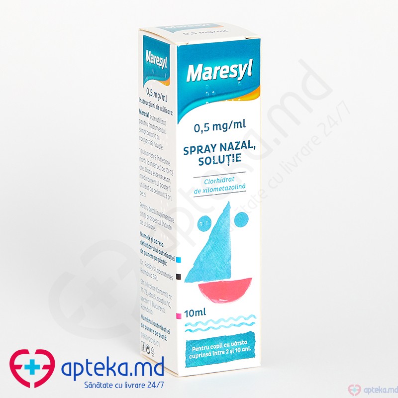 Maresyl spray naz., sol. 0,5 mg/ml 10 ml N1