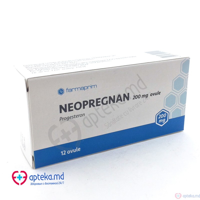 Neopregnan ovule 200 mg N6x2