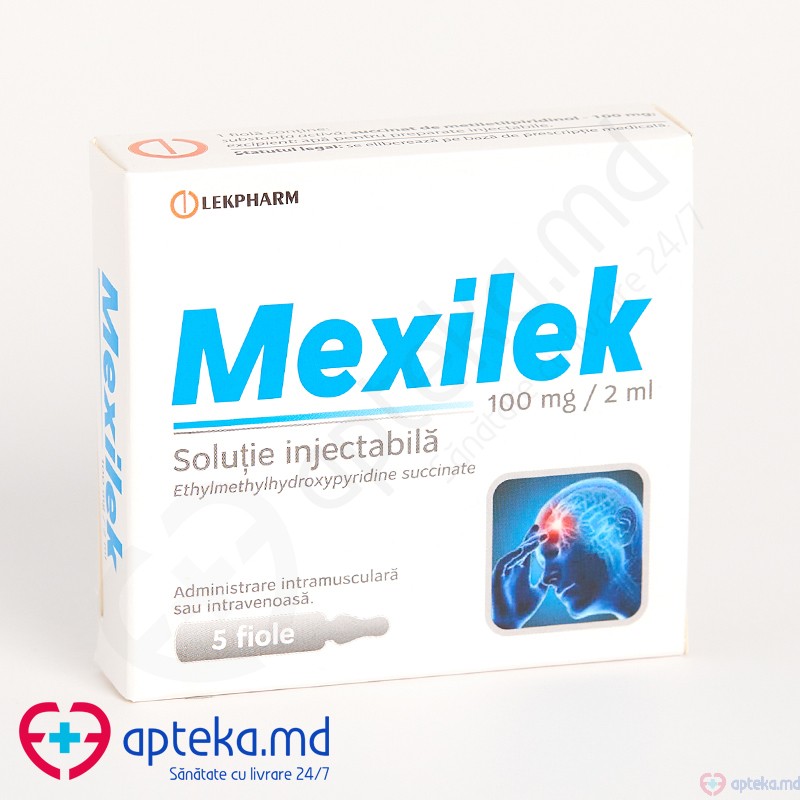 Mexilek solutie injectabila 100 mg/2 ml N5