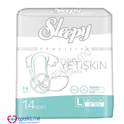 Scutece Adult Sleepy Sensetive L N14 Scutece Adult Sleepy Sensetive L N14