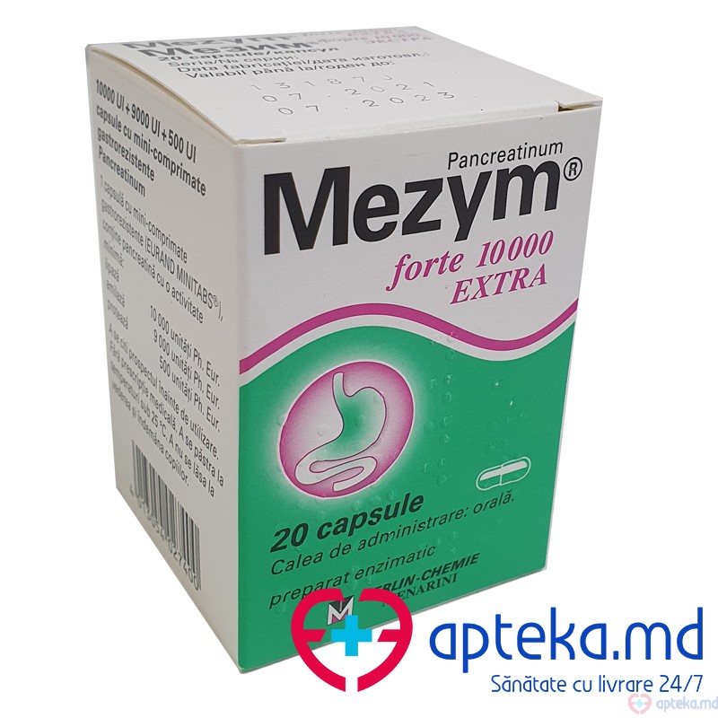 Mezym forte10000 EXTRA capsule N20