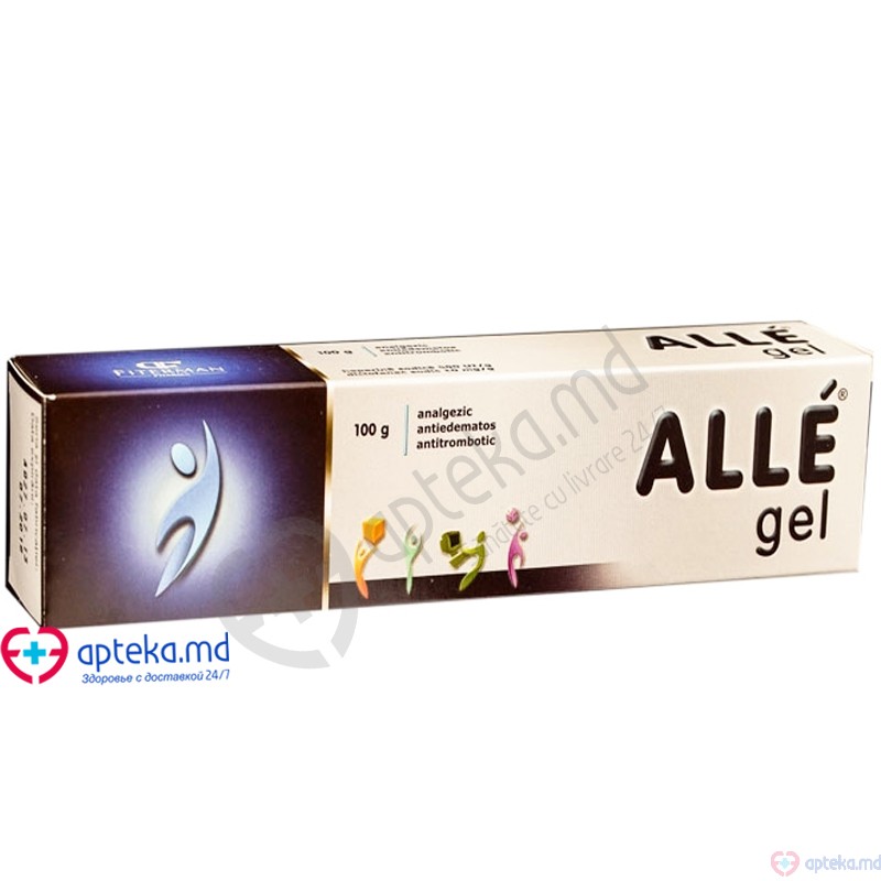 Alle gel 10 mg + 500 UI/g 100 g N1