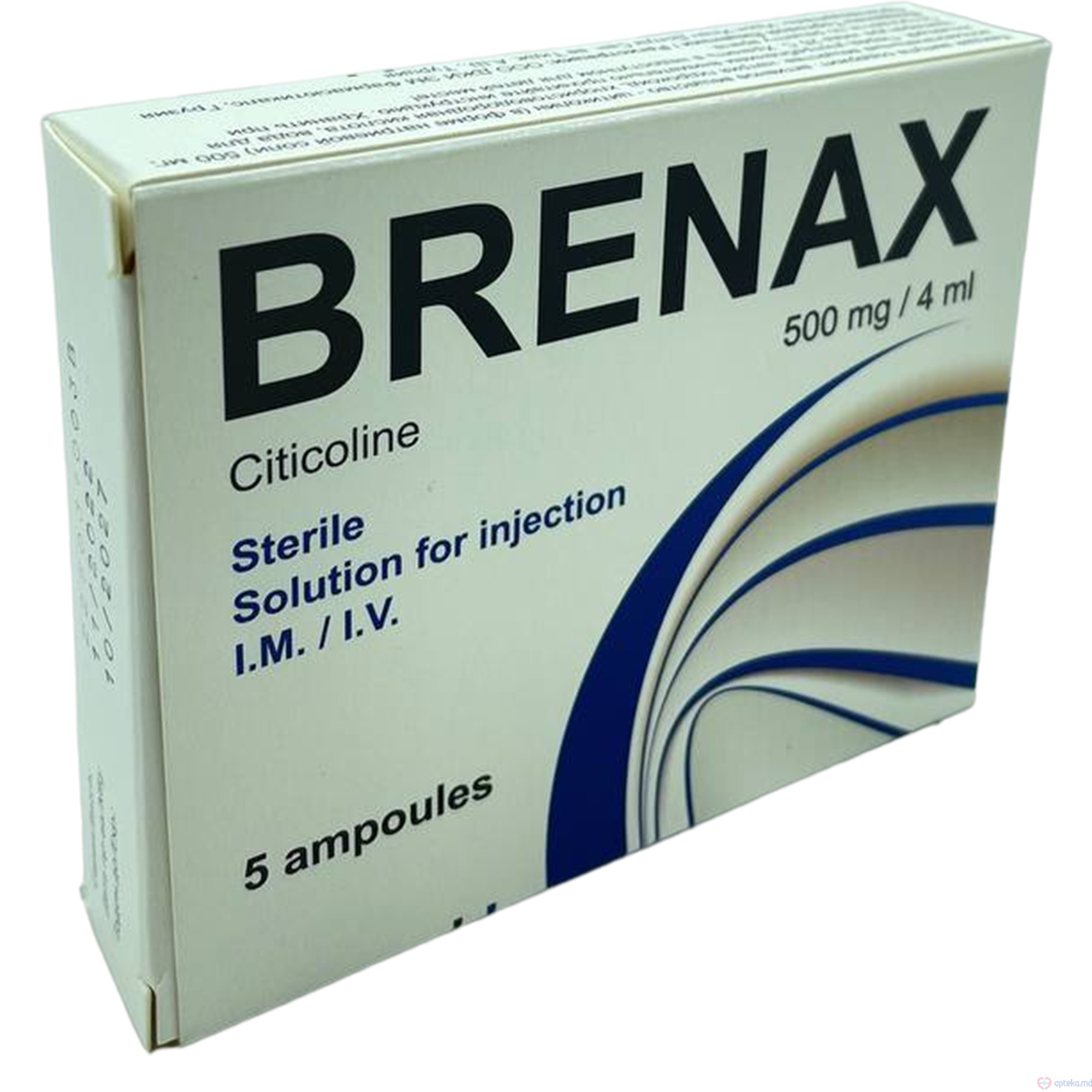 Brenax sol. inj. 500 mg/4ml  4 ml N5