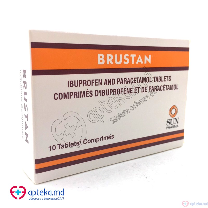 Brustan comprimate filmate 400 mg/325 mg N10