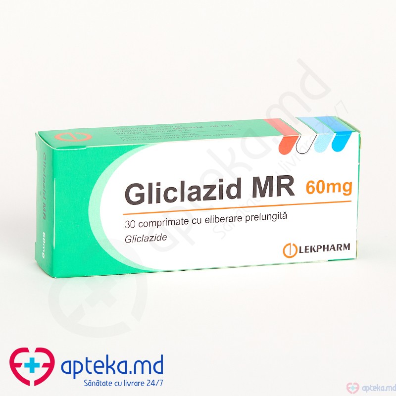 Gliclazid MR comp. elib. prel. 60 mg N30