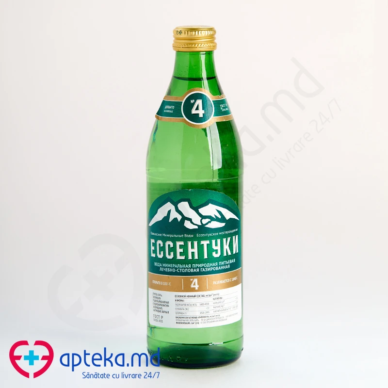 Минеральная Вода Ессентуки, газ, 0,5 л Минеральная Вода Ессентуки, газ, 0,5 л