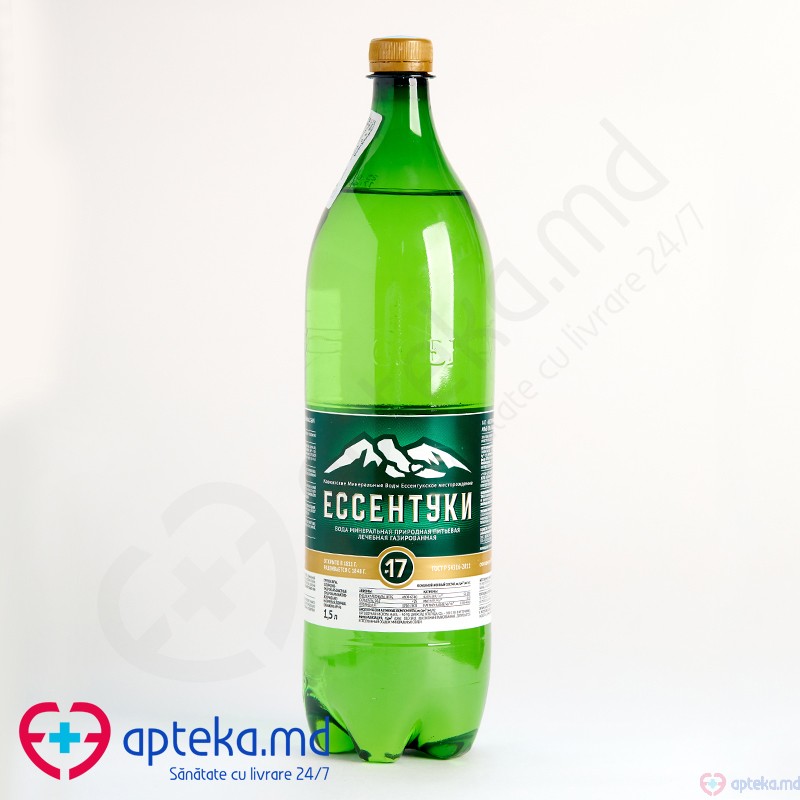 Apa minerala Ессентуки N17 carbogazificata 1.5l