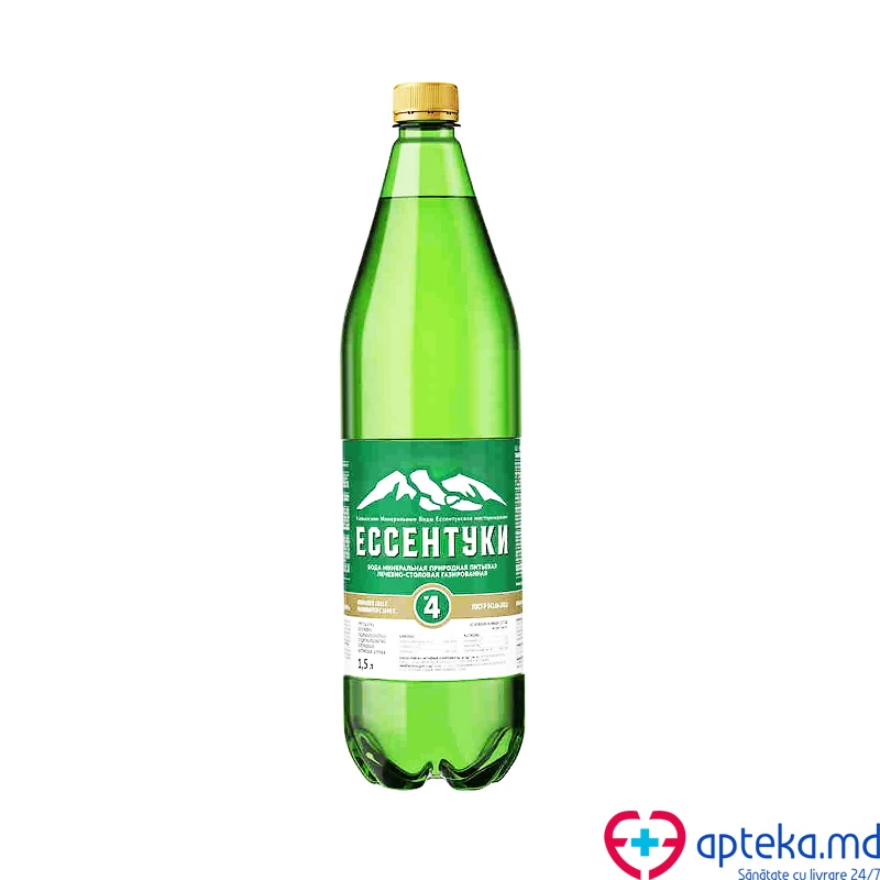 Минеральная Вода Ессентуки, газ, 1,5 л Минеральная Вода Ессентуки, газ, 1,5 л