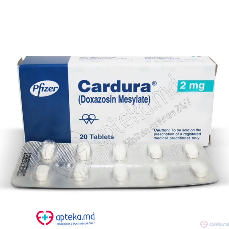 Cardura comprimate 2 mg N20