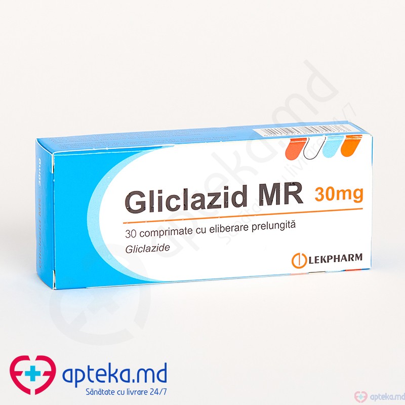 Gliclazid MR comp. elib. prel. 30 mg N30