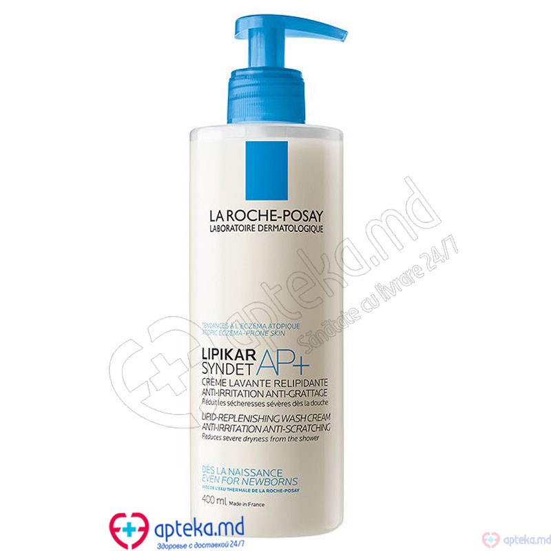 Lipikar Syndet AP+ crema de spalare 400ml