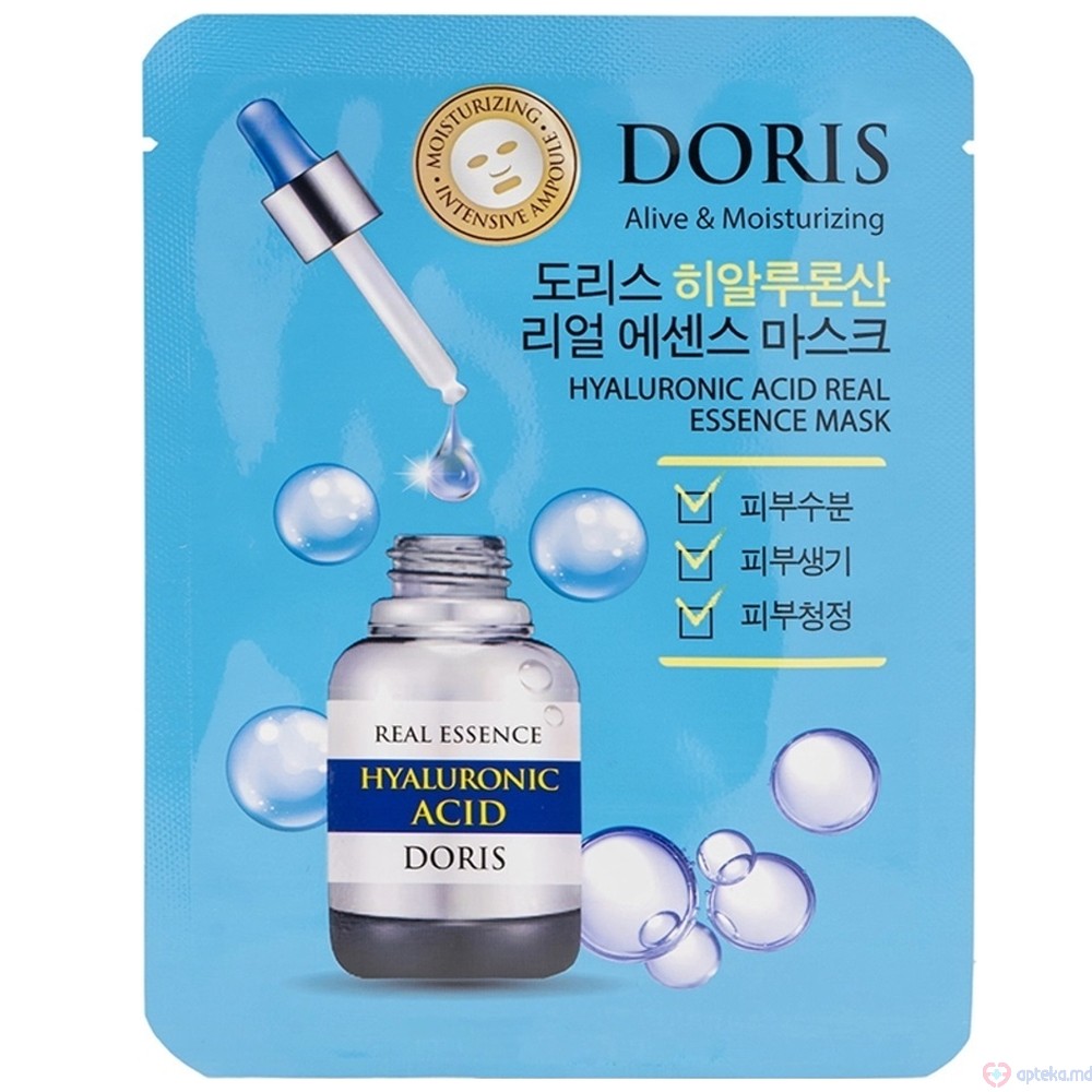 Doris Hyaluronic Acid Real Essence Mask 25ml