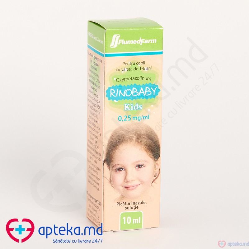 Rinobaby Kids pic. naz., sol. 0,25mg/ml 10 ml