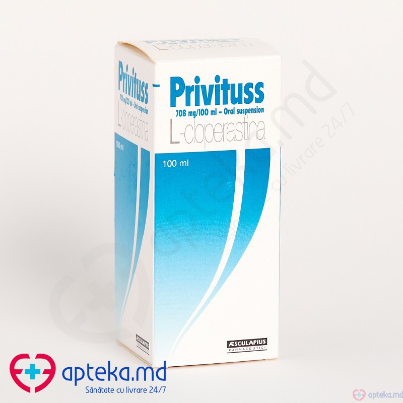 Privituss susp. orala 708 mg/100 ml 100 ml N1