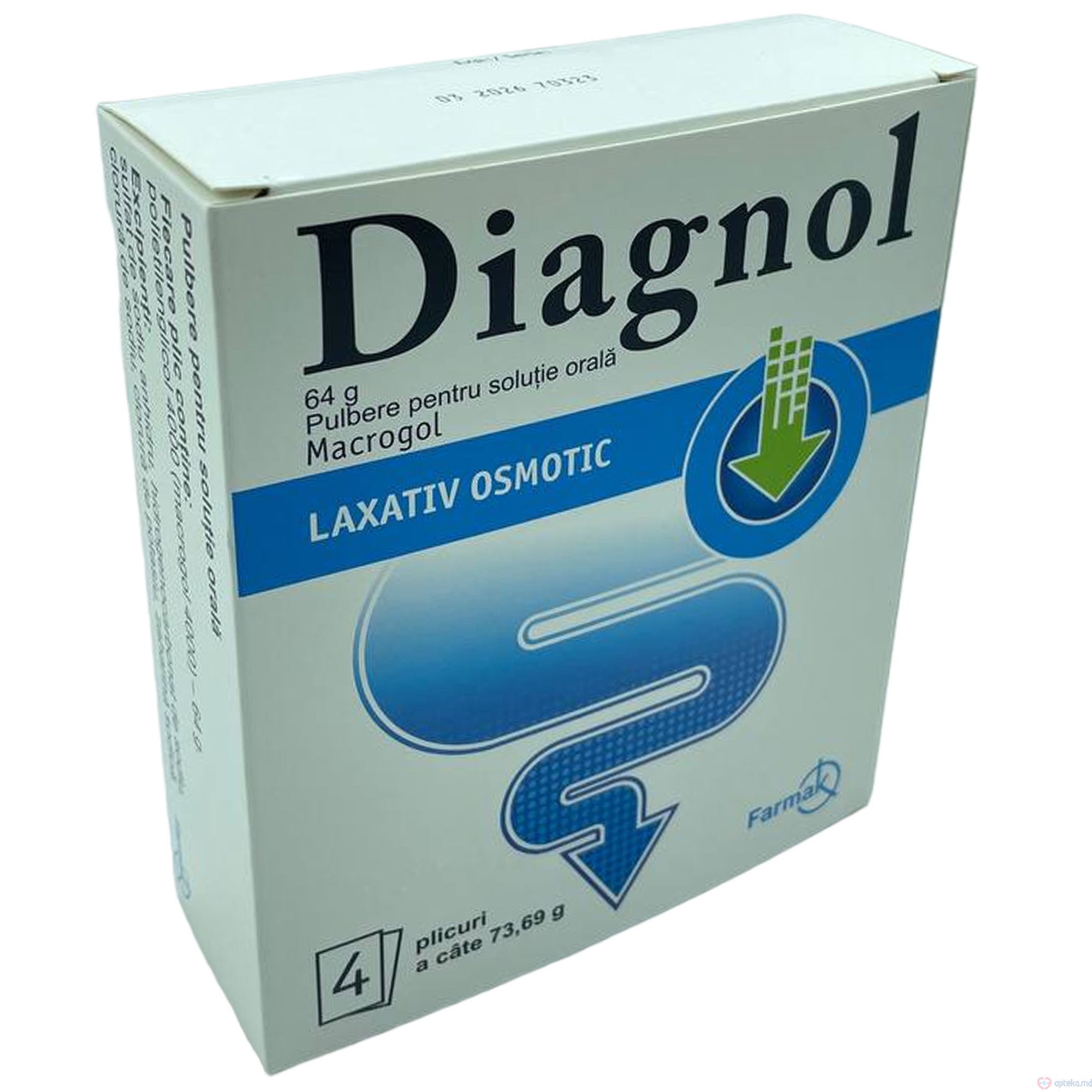 Diagnol pulbere pentru solutie orala 64 g N4