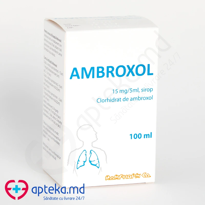 Амброксол сироп 15 мг/5 мл 100 мл N1 Амброксол сироп 15 мг/5 мл 100 мл N1