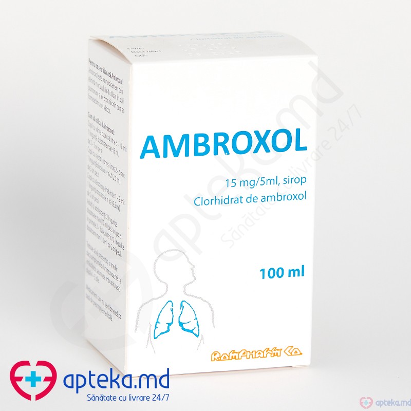 Ambroxol sirop 15 mg/5 ml 100 ml N1