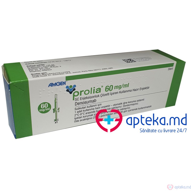 Prolia 60 mg sol. inj. ser. preump. 60 mg/ml 1ml N1