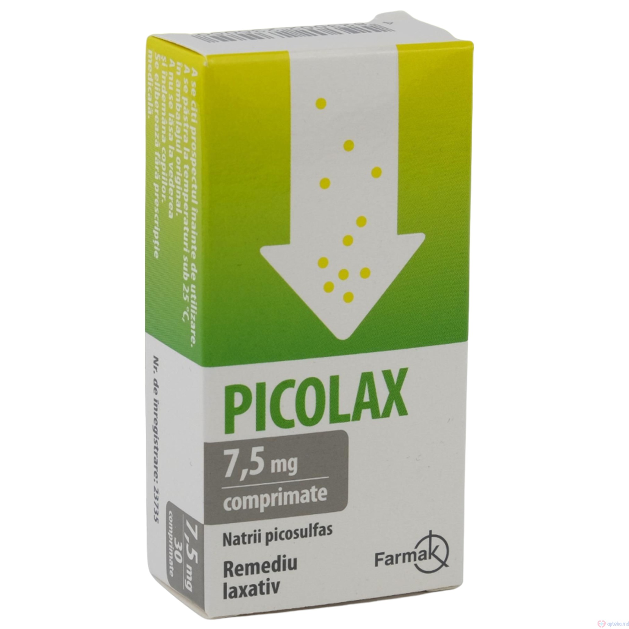 Picolax comprimate 7,5  mg N10x3