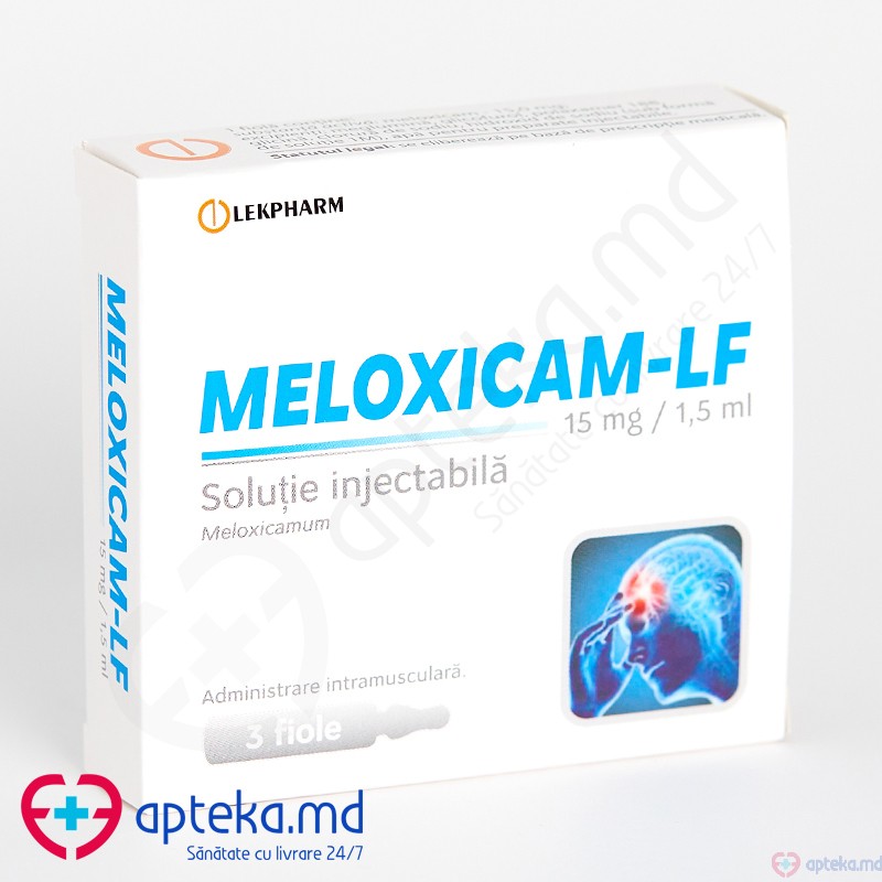 Meloxicam-LF solutie injectabila 15 mg/1,5 ml N3