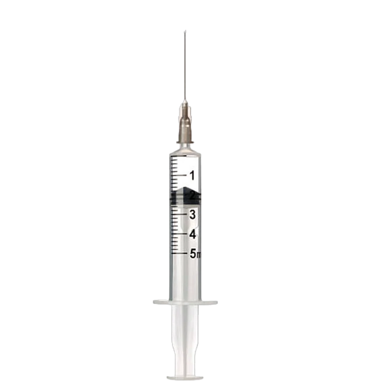 Шприц 5 мл 22Gх1 1/4 (0.7x30мм) 3-комп Медлайн