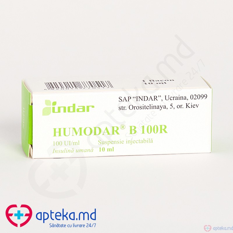 Humodar B 100R susp. inj. 100 UI/ml 10 ml N1