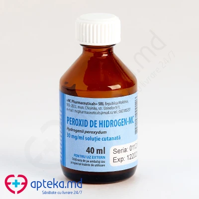 Peroxid de hidrogen-MC 30 mg/ml sol. cut. 40 ml N1