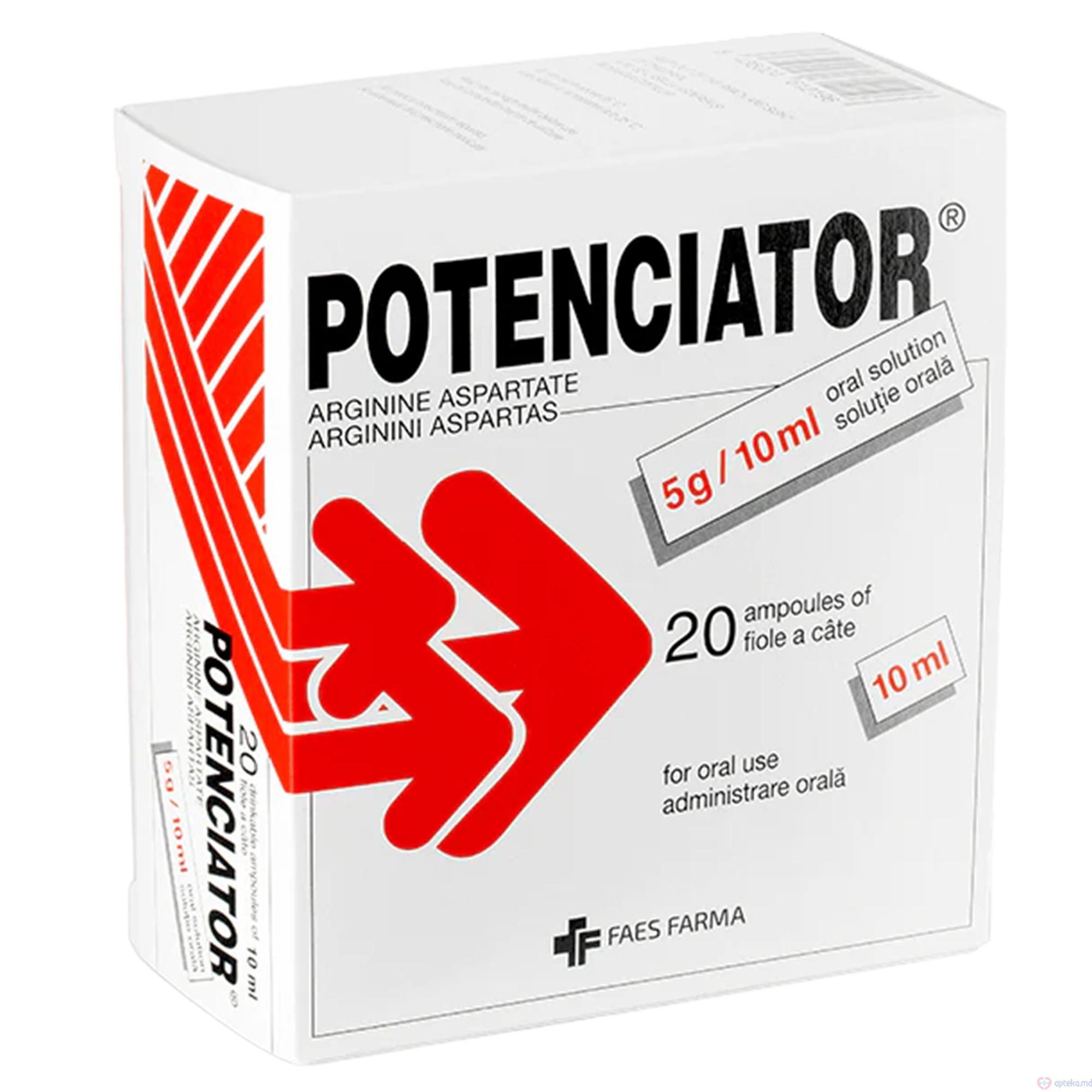 Potenciator sol. orala 5 g/10 ml 10 ml N20