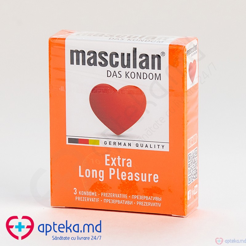 Презервативы Masculan Extra Long Pleasure, N3