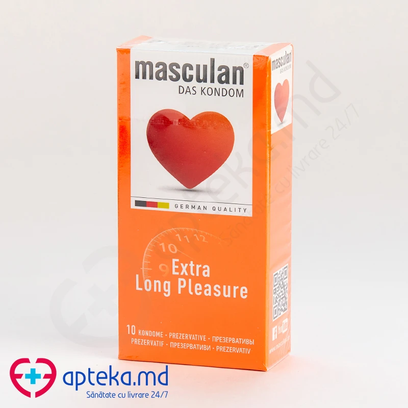 Презервативы Masculan Extra Long Pleasure N10