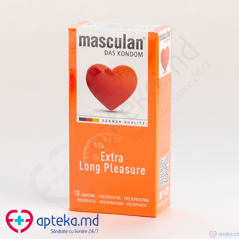 Презервативы Masculan Extra Long Pleasure N10