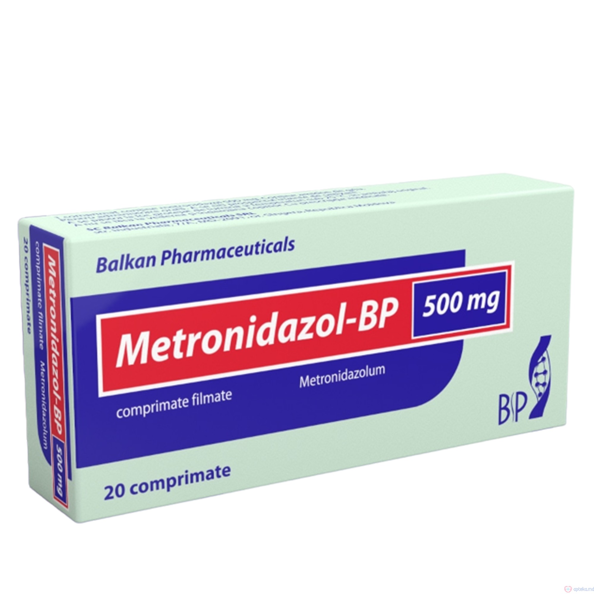 Metronidazol-BP comprimate filmate 500 mg N10x2