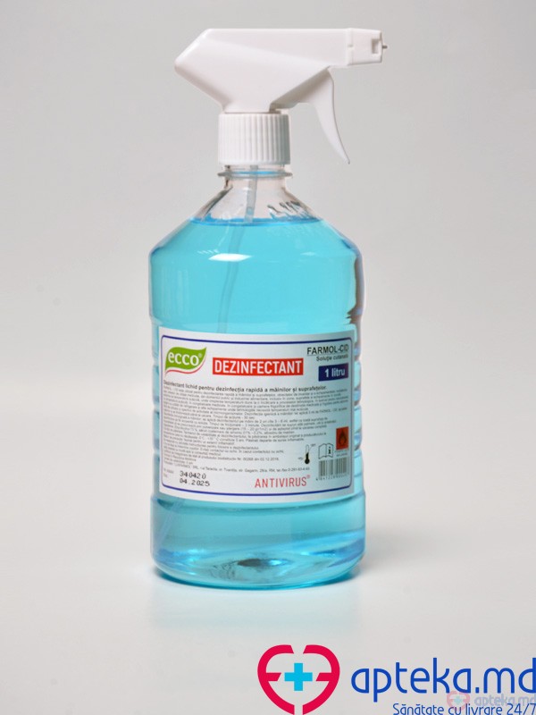 Dezinfectant "Farmol-Cid" sol. cu trigger 1000ml