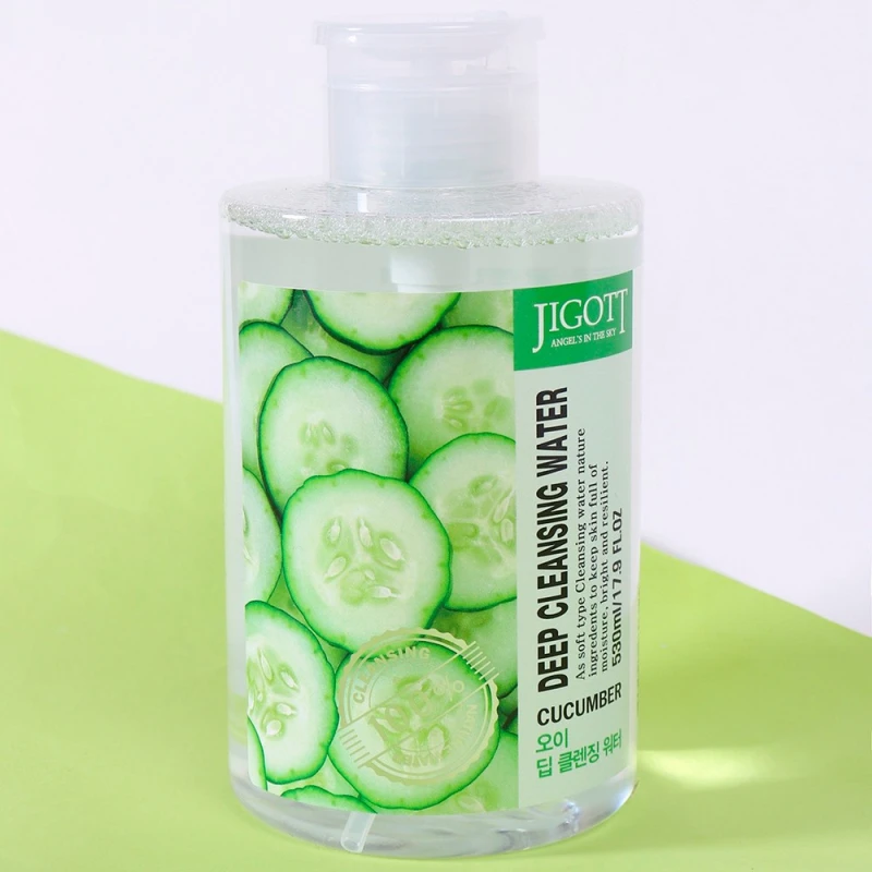 Jigott Cucumber Deep Cleansing Water 530ml