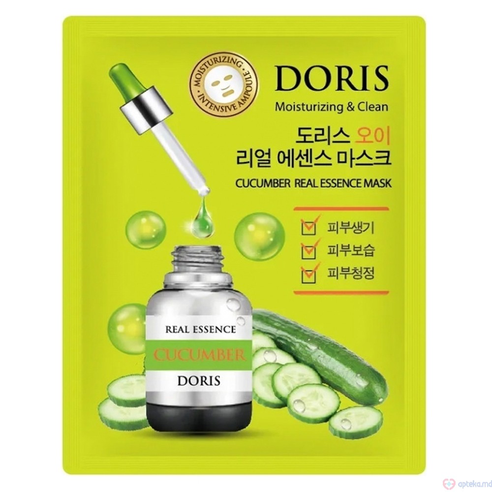 Doris Cucumber Real Essence Mask 25ml