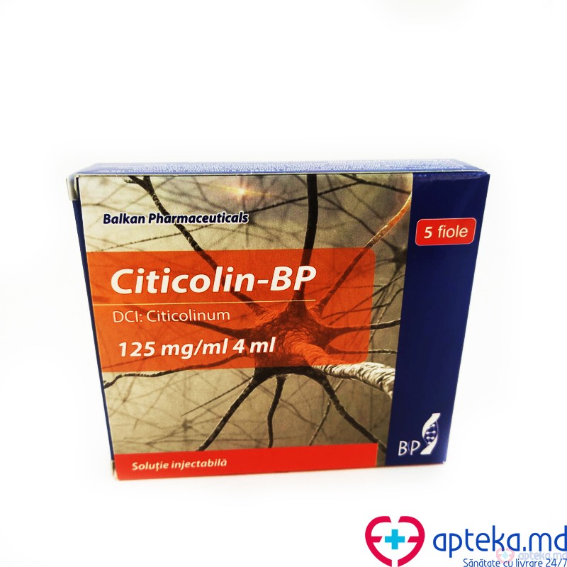 Citicolin-BP sol. inj. 125 mg/ml 4 ml N5