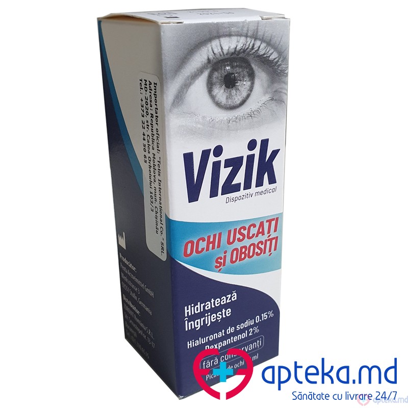 Vizik pic. oft. ochi uscati si obositi 10ml N1