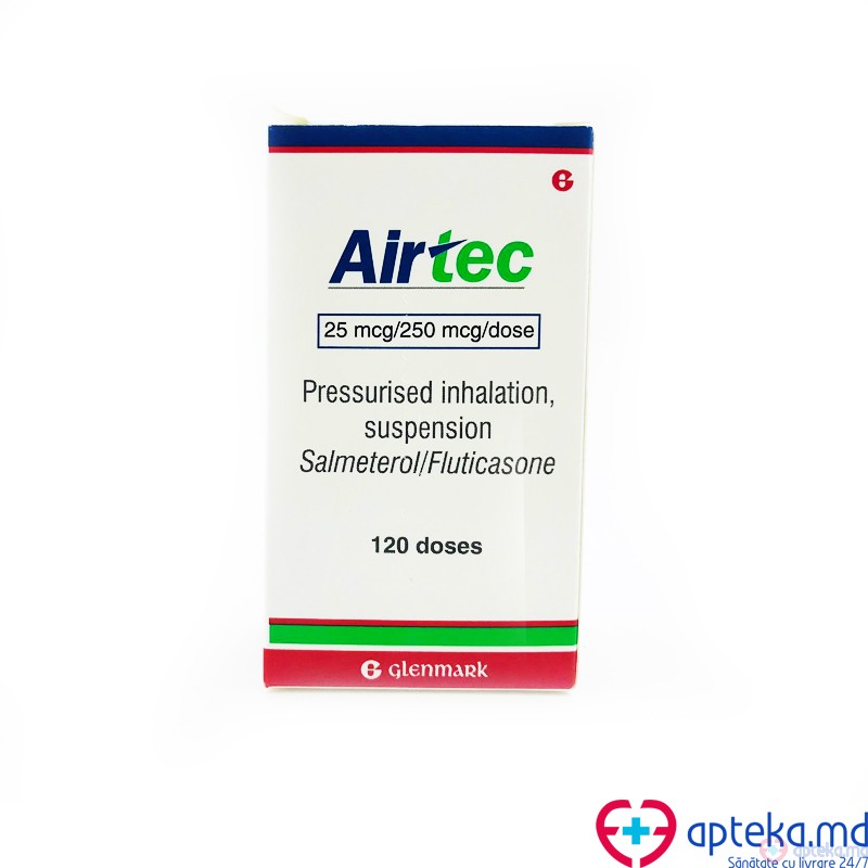 Airtec susp. de inhalat presurizata 25 mcg/250 mcg/doza 120 doze N1