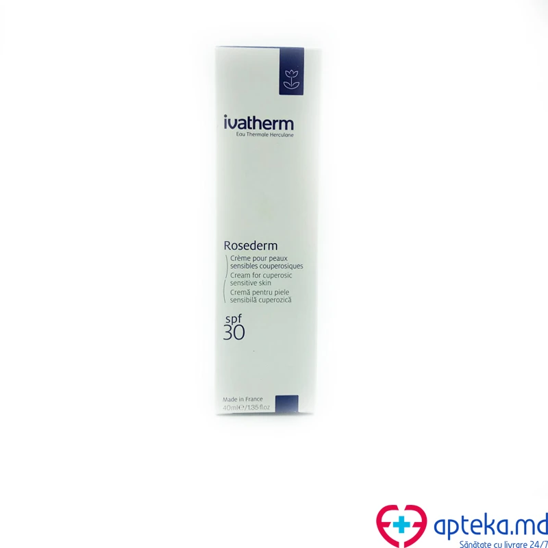 ИваТерм Розедерм крем SPF 30 40 мл ИваТерм Розедерм крем SPF 30 40 мл