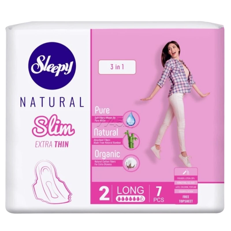Прокладки Sleepy Natural Slim Extra Thin N7