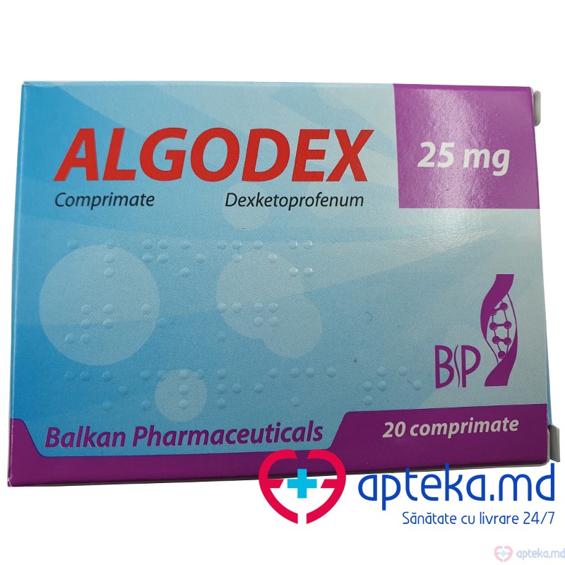 Algodex comprimate 25 mg N20