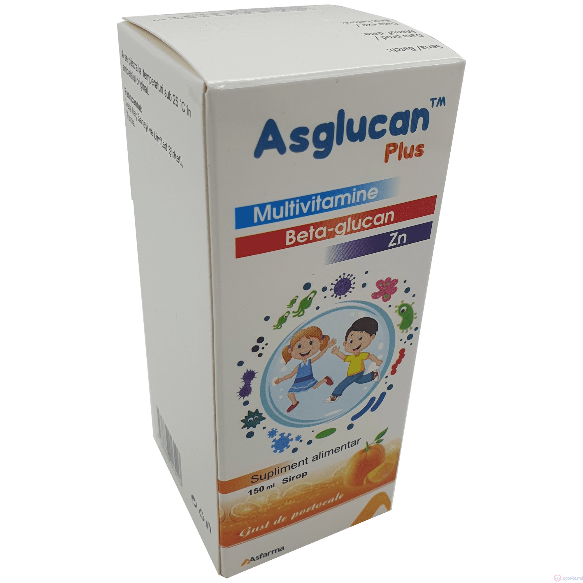 Asglucan Plus sirop 150 ml N1