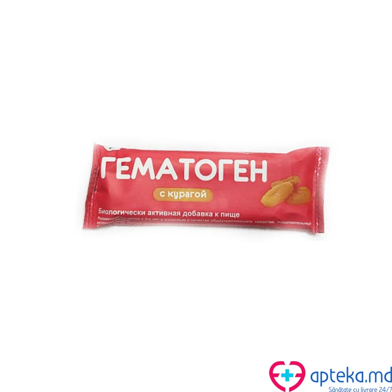 Гематоген с курагой 40 г N1 Гематоген с курагой 40 г N1